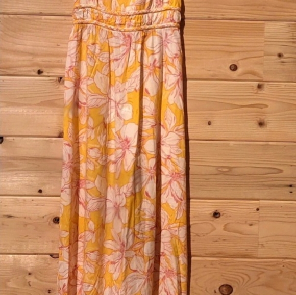 Japna Women's Tropical Floral Maxi Dress Size L - Picture 4 of 7